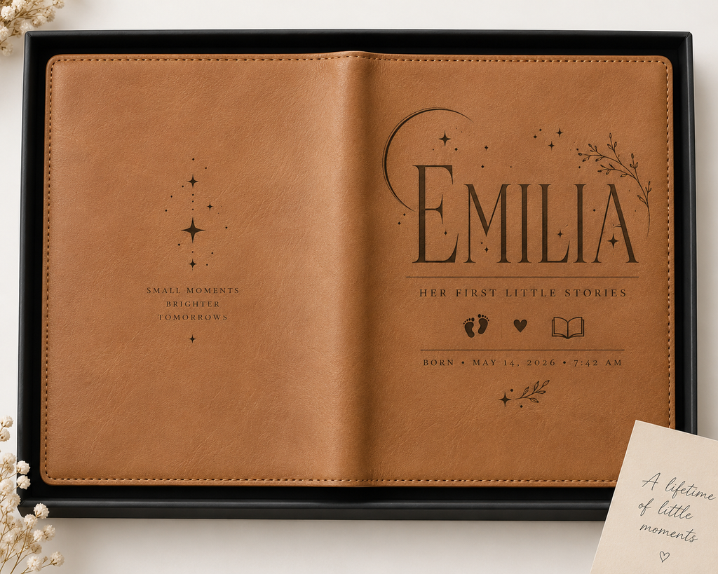 Personalized Laserette® Journal | Custom Name Engraved Notebook, Gift Ready