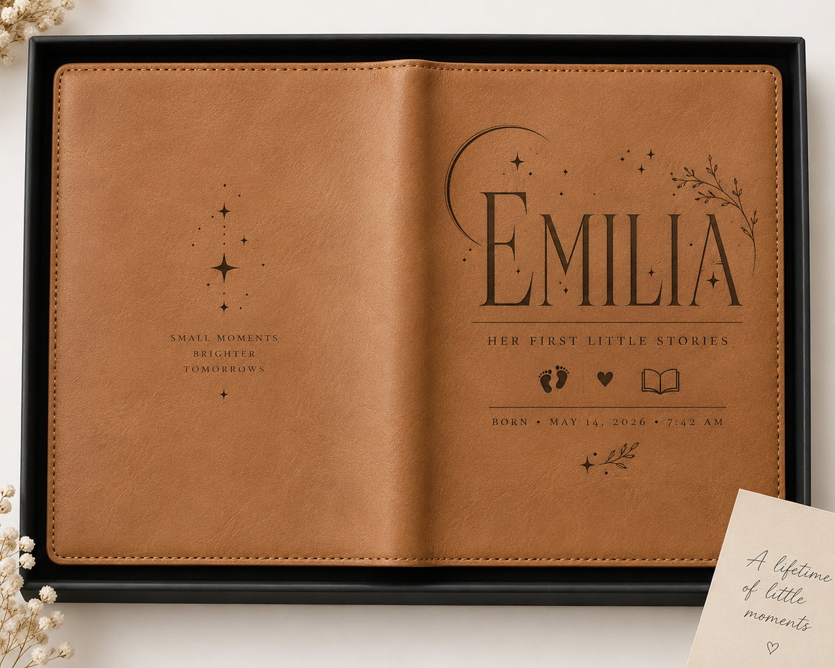 Personalized Laserette® Journal | Custom Name Engraved Notebook, Gift Ready