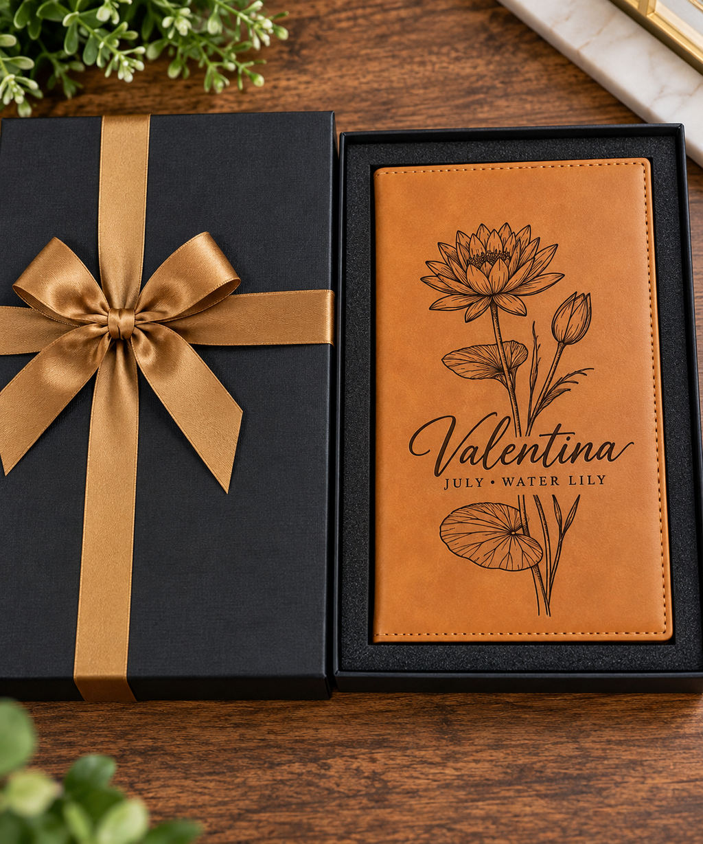 Personalized Laserette® Journal | Custom Name Engraved Notebook, Gift Ready